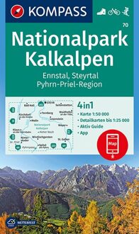 Nationalpark Kalkalpen, Ennstal, Steyrtal, Pyhrn-Priel-Region 1:50 000 - Boek 62Damrak (3990444522)