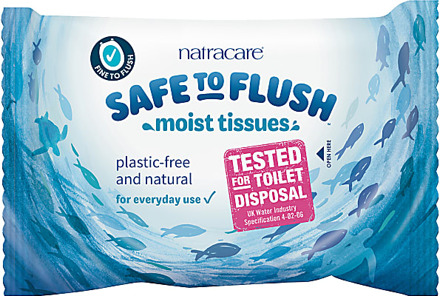 Natracare Safe to Flush Vochtige Doekjes