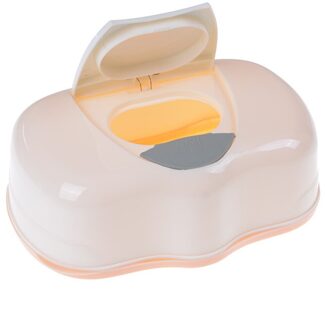Natte Doekjes Box Plastic Natte Tissue Baby Doekjes Box Automatische Case Pop-Up Tissue Case Willekeurige Kleur 200*120*80 Mm