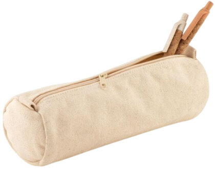 Natu katoenen pennenetui - maat One size Beige