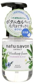 Natu Savon Select reinigingsschuim Kamille en peer