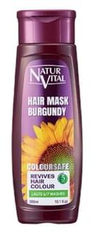 Natur Vital Color Safe Hair Mask Burgundy - 300ml