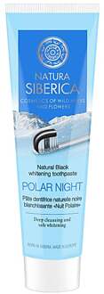 Natura Siberica Natuurlijk Zwarte Whitening Tandpasta Poolnacht 100g