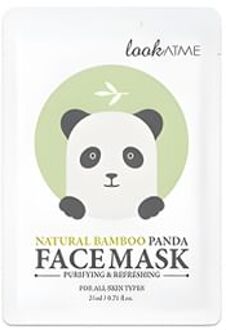 Natural Bamboo Panda Face Mask 1 st