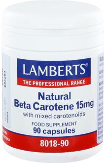Natural Beta Carotene - 15 mg - 90 Capsules