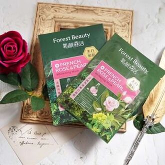 Natural Botanical Series French Rose & Pearl Whitening Mask 3 pcs 3 pcs