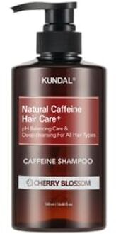 Natural Caffeine Hair Care + Caffeine Shampoo - 3 Types Cherry Blossom