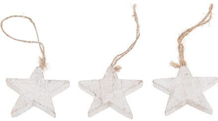 Natural Collections Houten Ster, 10st.