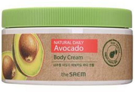 Natural Daily Avocado Body Cream 300ml