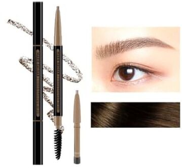 Natural Eyebrow Pencil - 2 Colors (1-2) #01 Black - 200mg*2