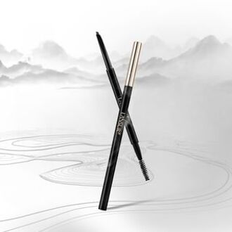 Natural Flowing Shaping Eyebrow Pen - 2 Colors K02# Deep Brown - 120mg