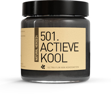 Natural Heroes Actieve Kool Poeder (Ultra Fijn & Food Grade) 100 ml