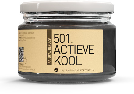 Natural Heroes Actieve Kool Poeder (Ultra Fijn & Food Grade)
