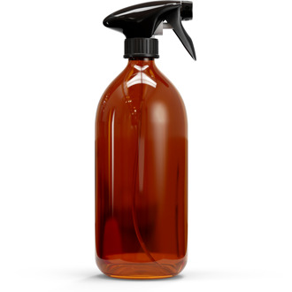 Natural Heroes Glazen fles - Bruin (incl. varierende doppen)