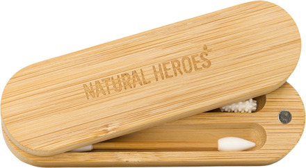Natural Heroes Herbruikbare Wattenstaafjes Set (Bamboe)