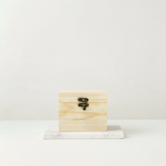 Natural Heroes Houten Opbergdoosje Essentiële Oliën