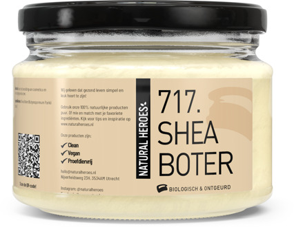 Natural Heroes Shea Butter (Biologisch & Ontgeurd)