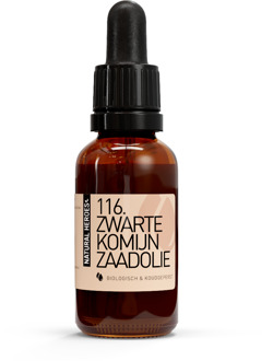 Natural Heroes Zwarte Komijnzaadolie (Biologisch & Koudgeperst)