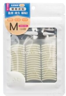 Natural Invisible Transparent Double Eyelid Tape M 120 pcs