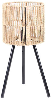 Natural Living Tafellamp Nature - zeegras - rond/bol - 48 cm - Boho/ibiza stijl - natuurlijk wonen