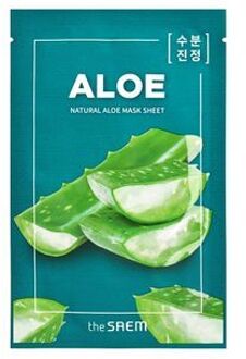 Natural Mask Sheet - 25 Types #08 Aloe