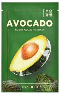 Natural Mask Sheet - 25 Types #10 Avocado