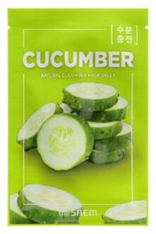 Natural Mask Sheet - 25 Types #21 Cucumber