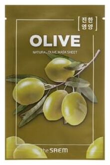 Natural Mask Sheet - 25 Types #22 Olive