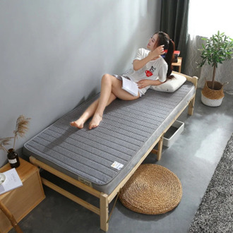 natural Thai latex mattress 9cm and 5cm Single double size Memory foam filling stereoscopic student dormitory Tatami