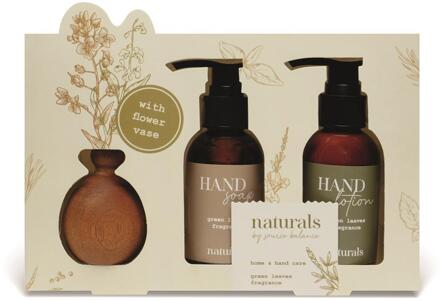 Naturals bad giftset met vaas