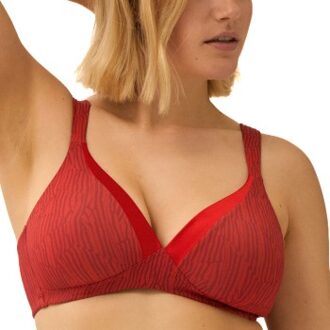Naturana The Wednesday Padded Non Wired Bra * Actie * Rood - A 75,A 80,A 85,B 75,B 80,B 85,B 95,C 75,C 80,C 85,C 90,D 75,D 80,D 85