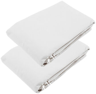 Nature 6x Plantenhoes wit 1,5 m x 75 cm ant-vorst bescherming