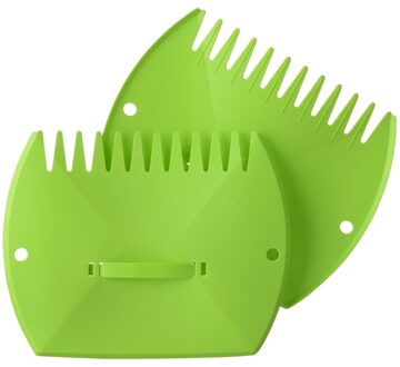 Nature Bladgrijper - 2x - 37 cm - handhark - Tuinieren benodigdheden - Harken