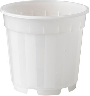 Nature Bloempot - Kunststof - Transparant - Diam.12xh11,1cm