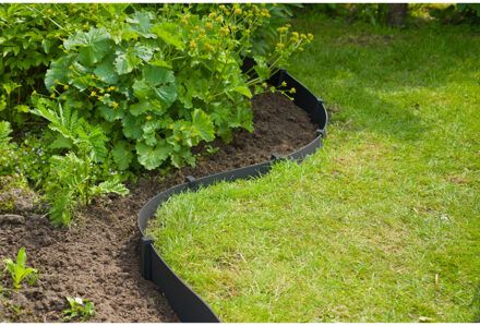 Nature Borderrandset H7,5 cm x 10 m met pen zwart