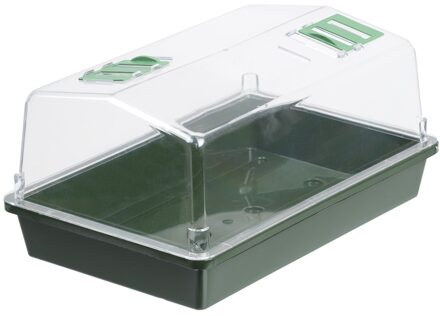 Nature Grote kweekbak/kweekkast met deksel 21 x 55 x 31 cm