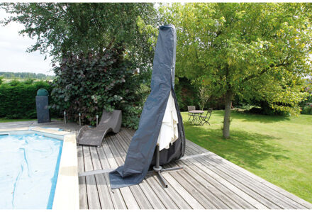 Nature Hangparasol Hoes H 302 x Ø 70 cm Grijs
