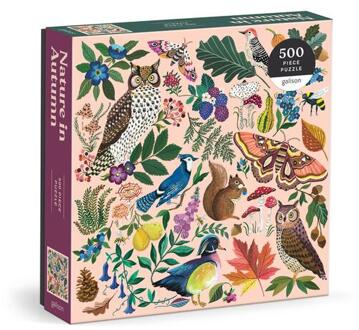 Nature In Autumn 500 Piece Puzzle -  Christine de Carvalho, Galison (ISBN: 9780735382848)