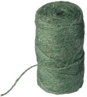 Nature Jute touw groen 250m