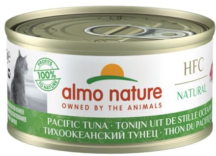 Nature Kat HFC Natvoer - Natural - Tonijn uit de Stille Oceaan 24 x 70g