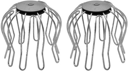 Nature Nat Bladvanger Regenpijp - Staal - 10 X 12cm - 2 Stuks