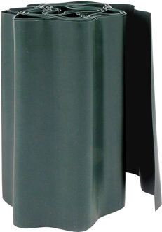 Nature Pakket van 2x stuks kunststof grasranden / borderranden groen 9 m x 25 cm