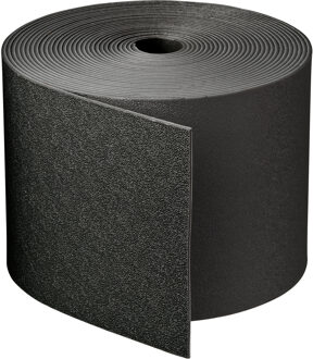 Nature perkrand - Pakket van 2x stuks - zwart - kunststof - 10 m x 15 cm - flexibele grasrand