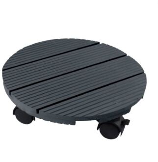 Nature Plantentrolley rond Ø30 cm antracietkleurig Grijs
