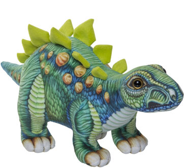 Nature Plantet Dinosaurus knuffel - stegosaurus - 30 cm - pluche dinosari?r