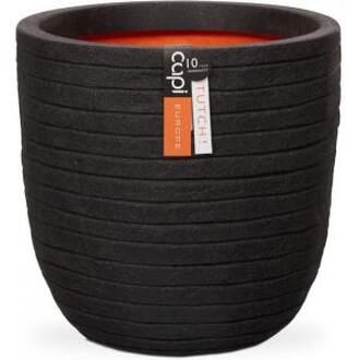 Nature Pot Bol Row 34 cm Zwart