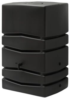 Nature Regenton Muurzuil Pe 450l Antraciet 115x77,5x57,3cm