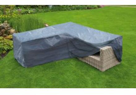 Nature Tuinmeubelhoes L-Vorm 250 x 250 cm Grijs
