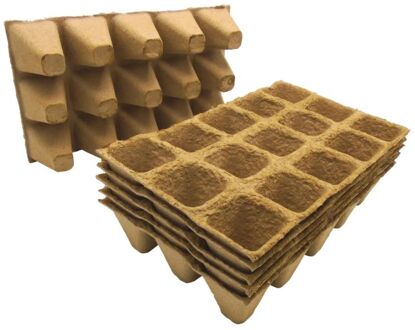 Nature Turfpotjes - 6x15 Stuks - 5x4x4 cm