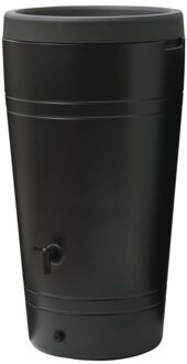 Nature Vaas - Regenton met plantenbak - Antraciet - 230 L